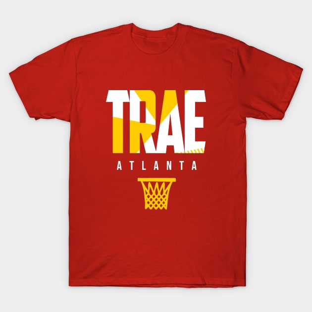 Trae Atlanta Basketball T-Shirt by funandgames